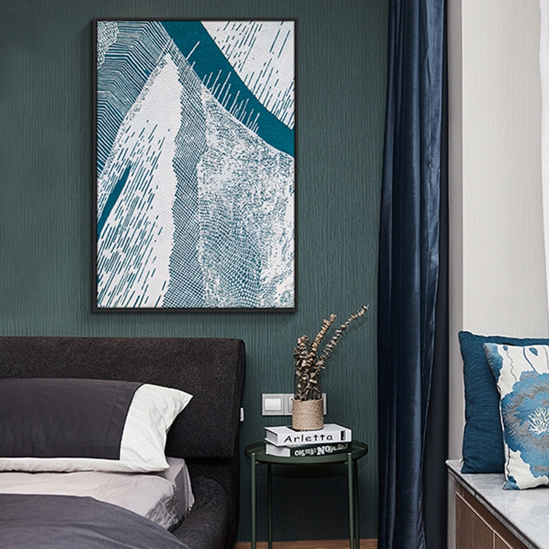 現(xiàn)代創(chuàng)意客廳裝飾畫 臥室原創(chuàng)手繪砂巖立體畫 走廊過道環(huán)保PS框掛畫 抽象畫1