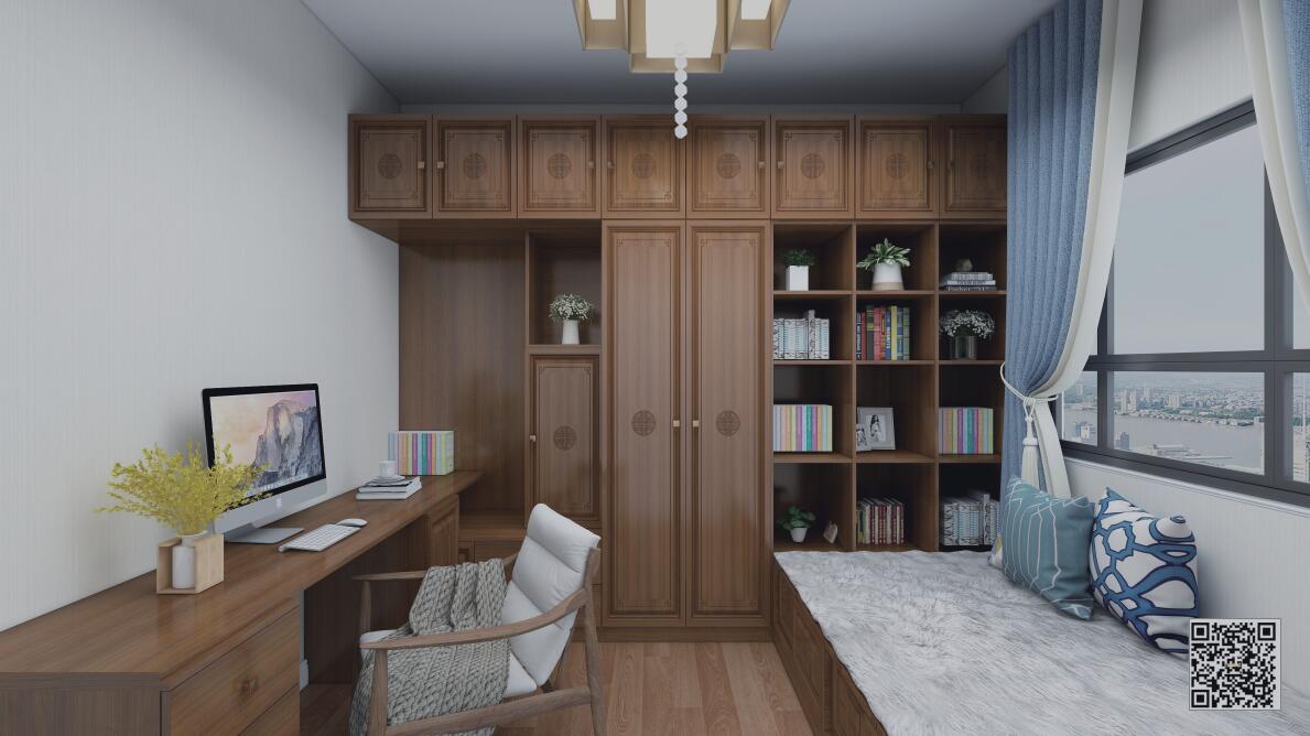 星空梵高榻榻米 美家胡桃木包覆榻榻米 根特時光·德式-1中式芯板