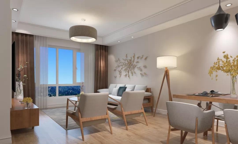 中南望京,輕奢風格