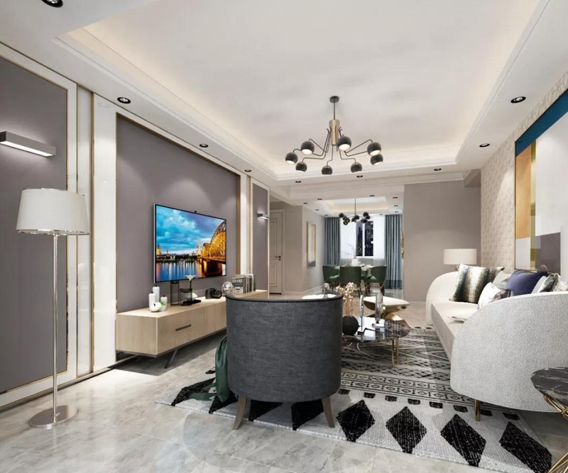 現代風格裝修風格,信德華府