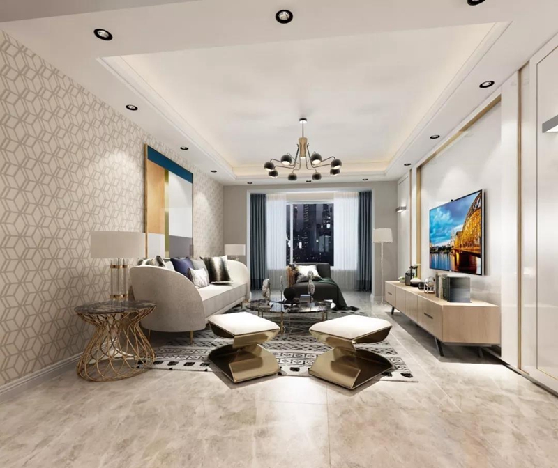 現代風格裝修風格,信德華府