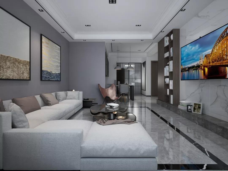 信德華府90㎡,簡約風(fēng)格,甜地瓜家,明星家居