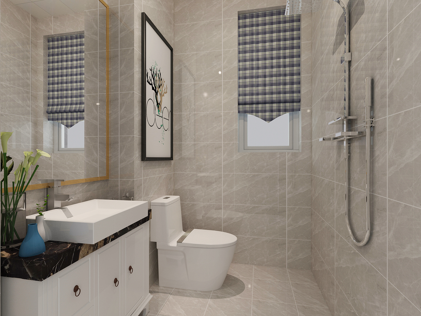 現(xiàn)代風(fēng)格裝修案例賞析-遼陽(yáng)家裝案例