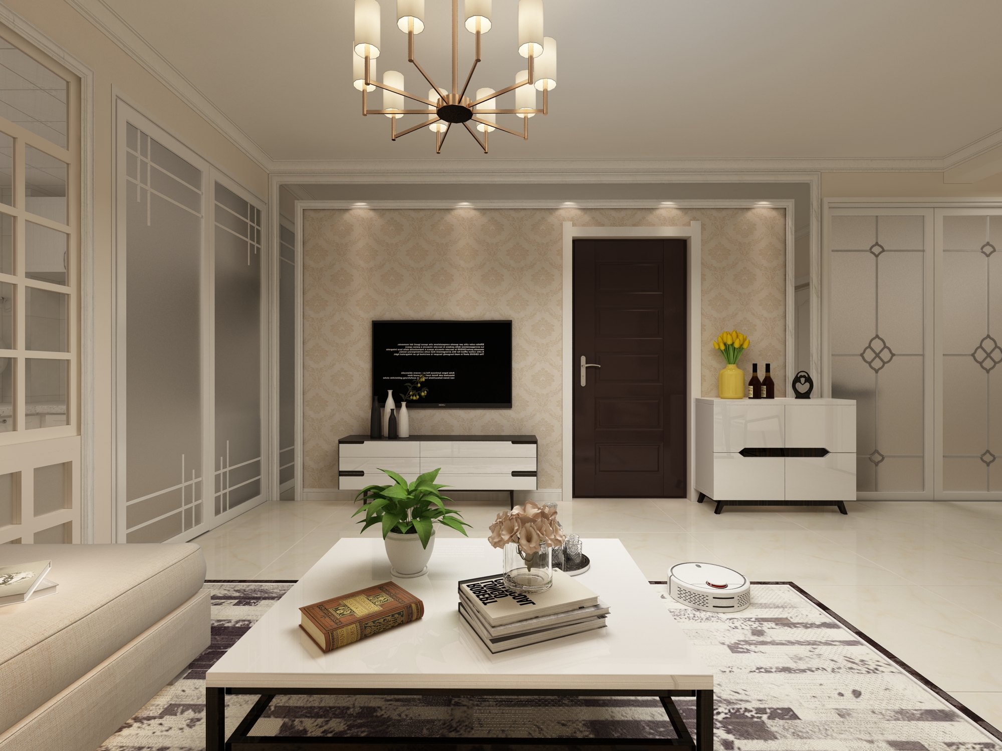 遼陽簡約風(fēng)格裝修案例賞析