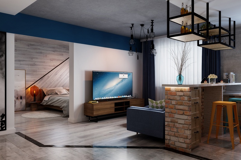 遼陽家裝工業(yè)風(fēng)裝修案例賞析