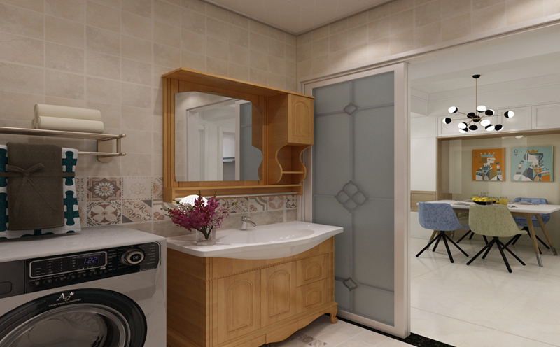 遼陽現(xiàn)代簡約風裝修裝飾案例欣賞