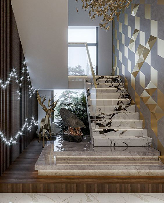 遼陽復(fù)式樓裝修中的樓梯才是重點！